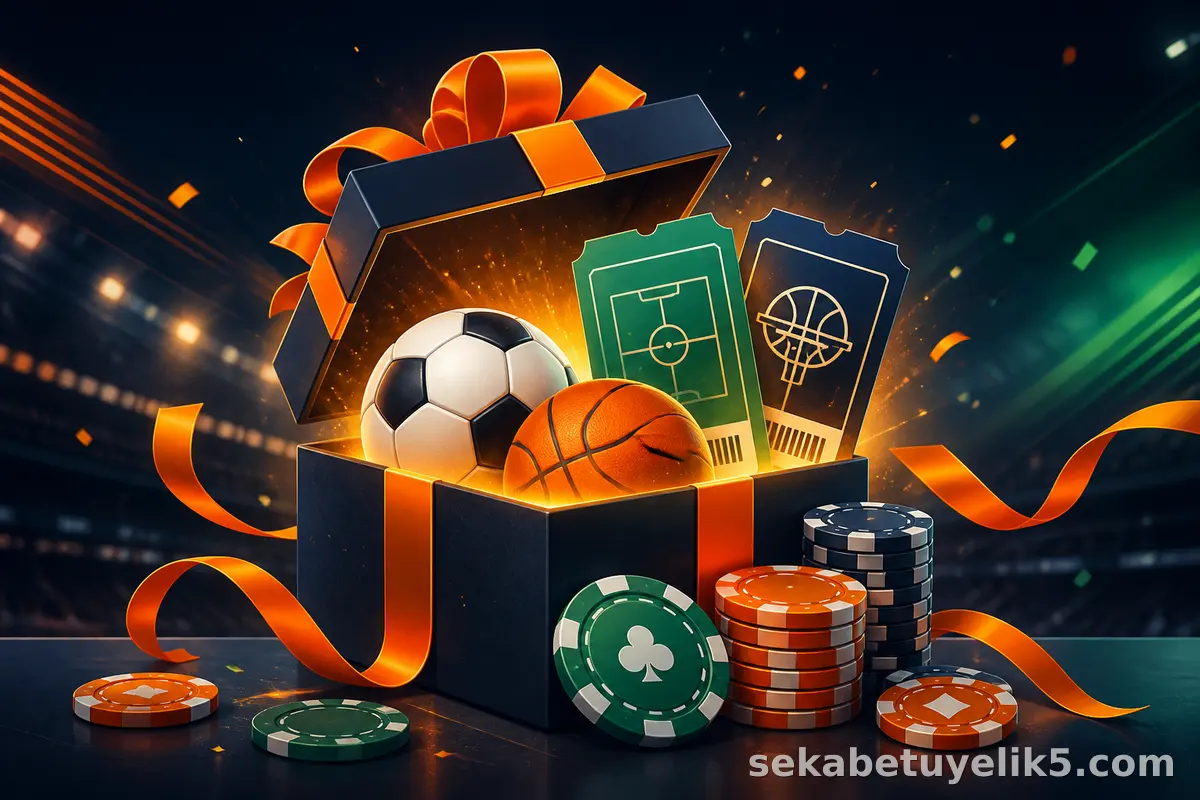 Sekabet bonus kampanyası hediye kutusu