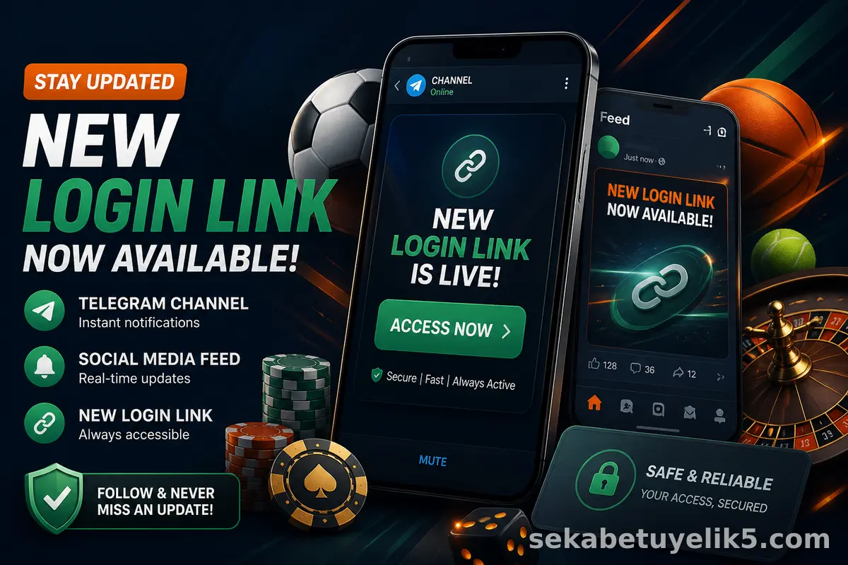 Sekabet yeni link sosyal duyuru paneli