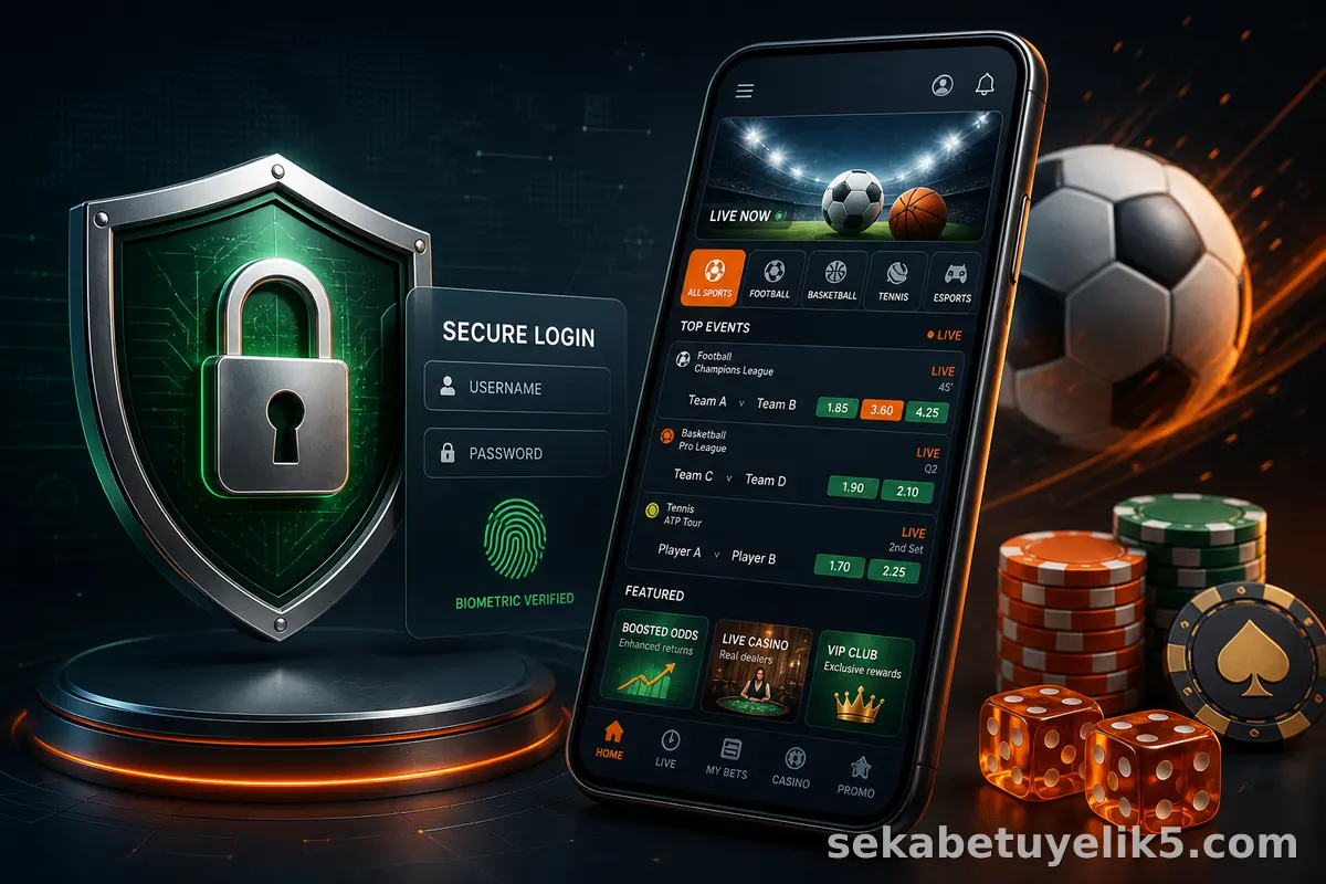 Sekabet yeni giriş adresi güvenli mobil ekran